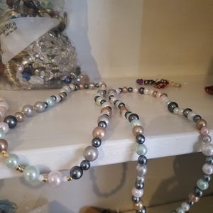 Pearl  Bracelet and necklace